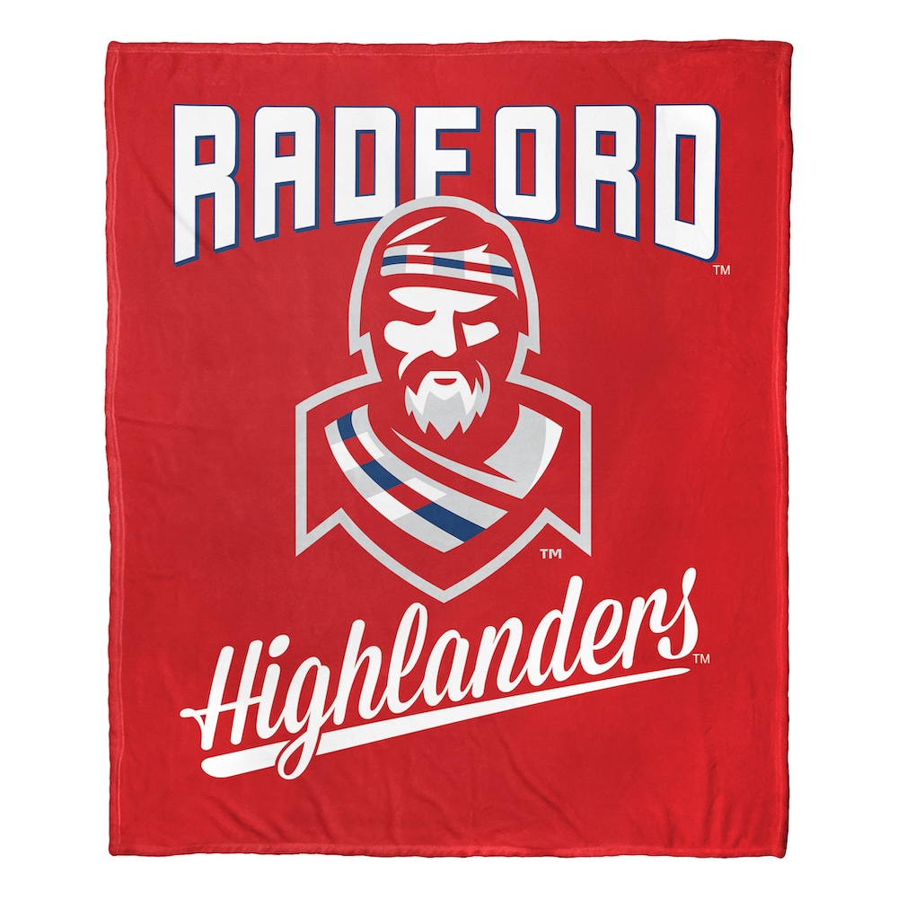 Radford Highlanders ALUMNI Silk Touch Throw Blanket 50 x 60 inch