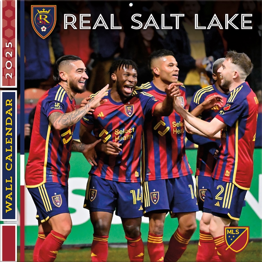 Real Salt Lake 2025 MLS Team Wall Calendar