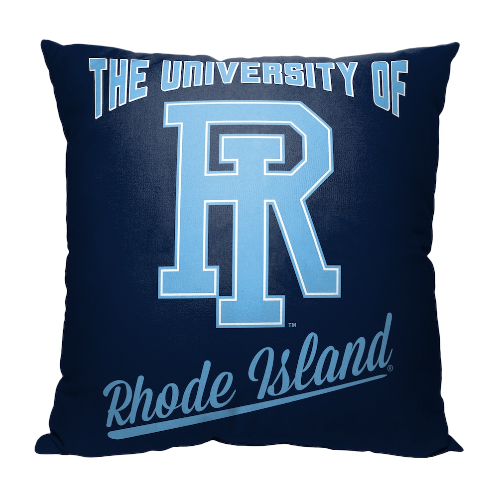 Rhode Island Rams ALUMNI Decorative Throw Pillow 18 x 18 inch