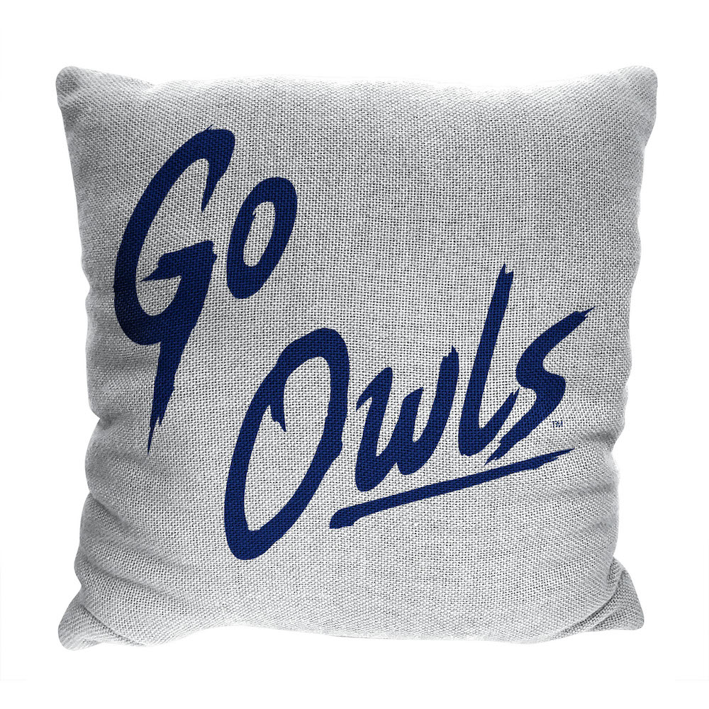 Rice Owls Double Sided INVERT Woven Pillow