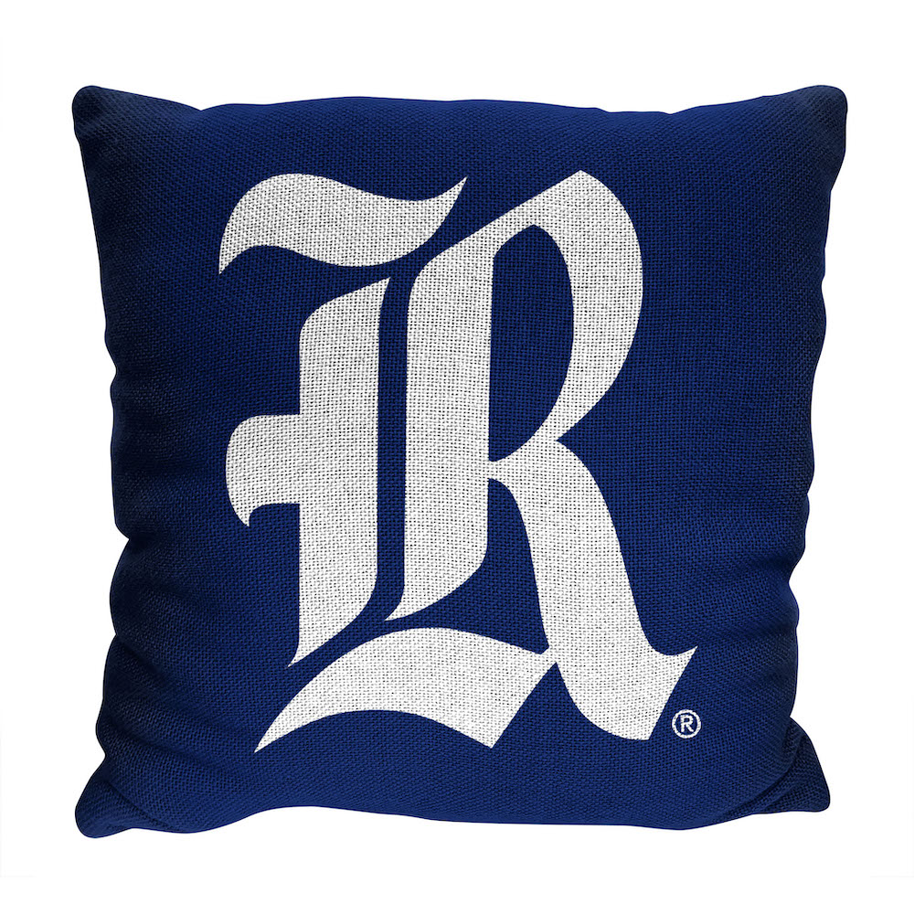 Rice Owls Double Sided INVERT Woven Pillow