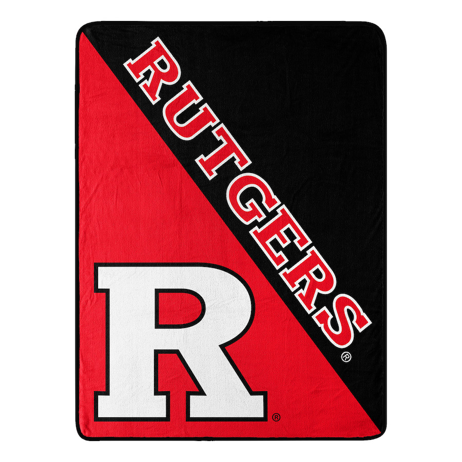 Rutgers Scarlet Knights Micro Raschel 50 x 60 Team Blanket