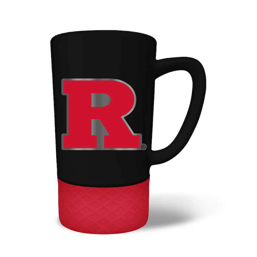 Rutgers Scarlet Knights 15 oz Team Colored JUMP Mug