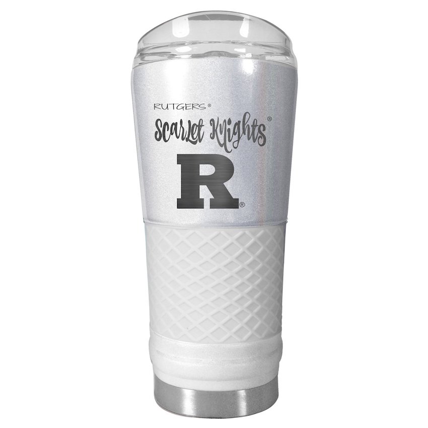 Rutgers Scarlet Knights 24 oz OPAL Draft Travel Tumbler