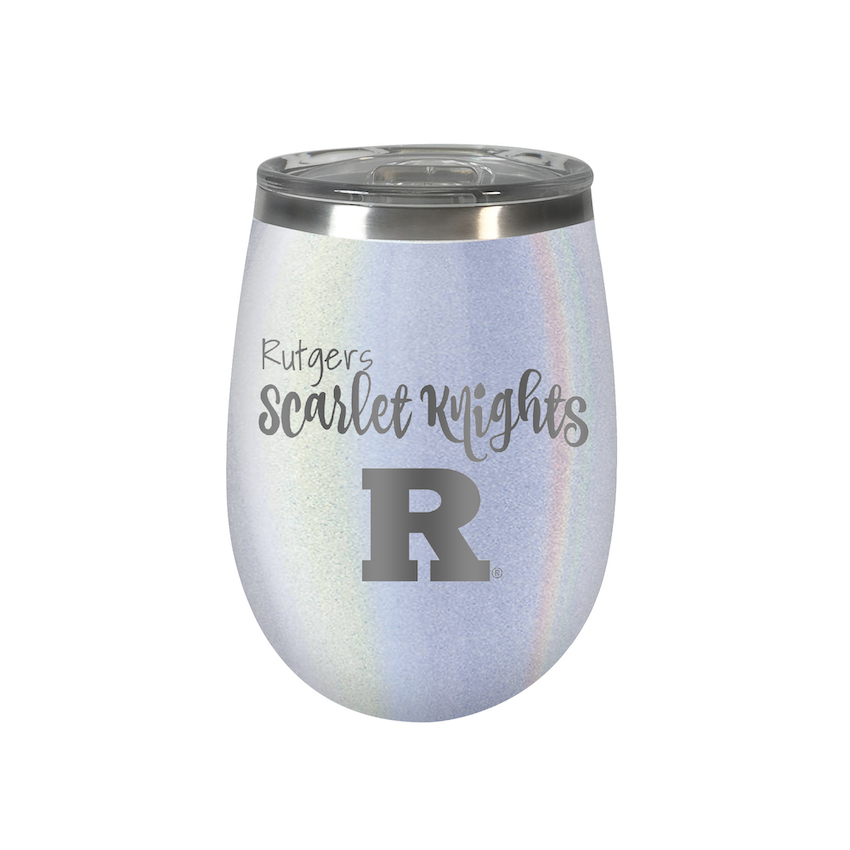 Rutgers Scarlet Knights 10 oz OPAL Wine Tumbler