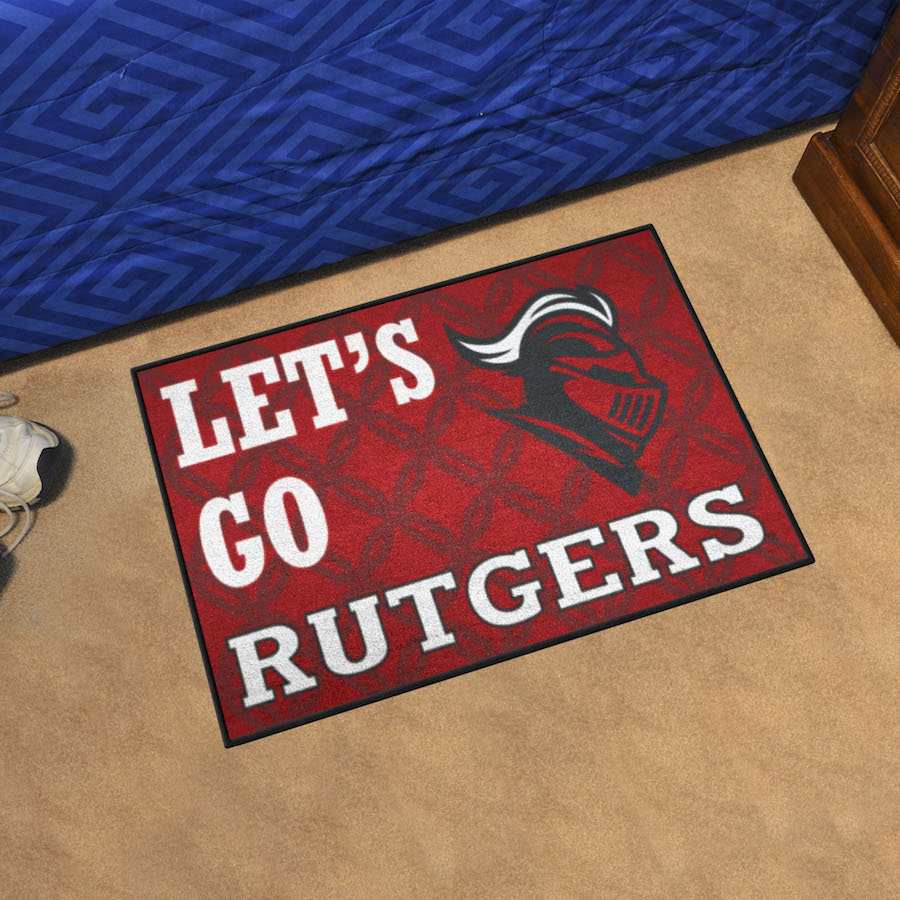 Rutgers Scarlet Knights SLOGAN 20 x 30 Starter Floor Mat