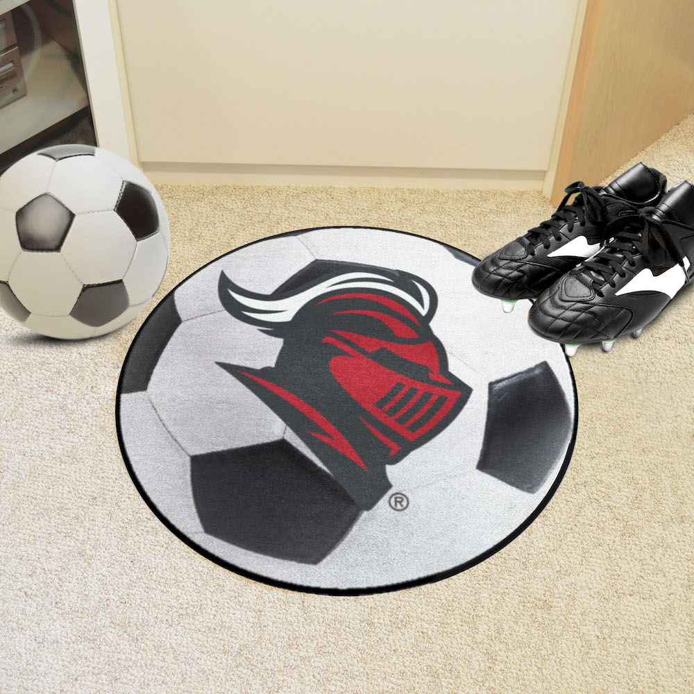 Rutgers Scarlet Knights SOCCER BALL Mat - Alt Logo