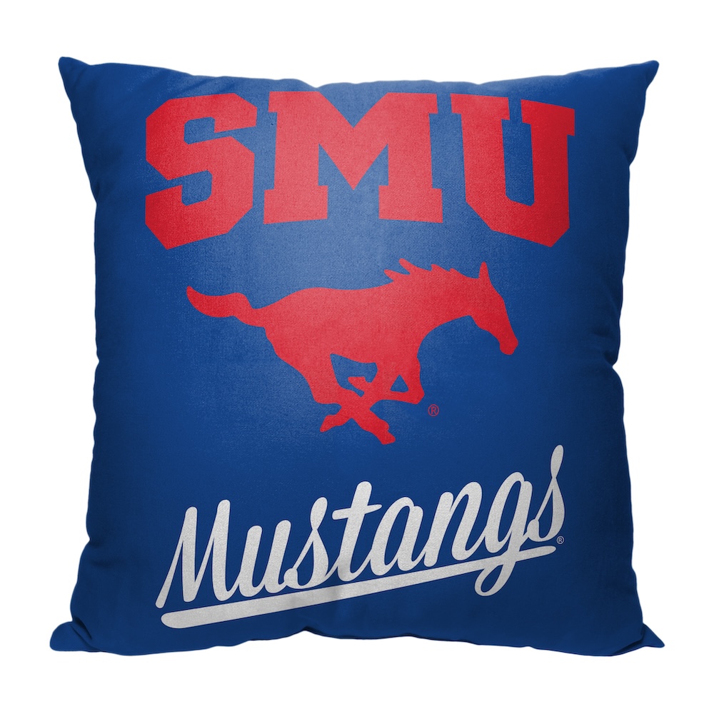 SMU Mustangs ALUMNI Decorative Throw Pillow 18 x 18 inch