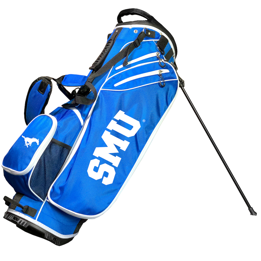 SMU Mustangs BIRDIE Golf Bag with Built in Stand