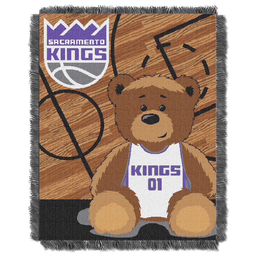 Sacramento Kings Woven Baby Blanket 36 x 48