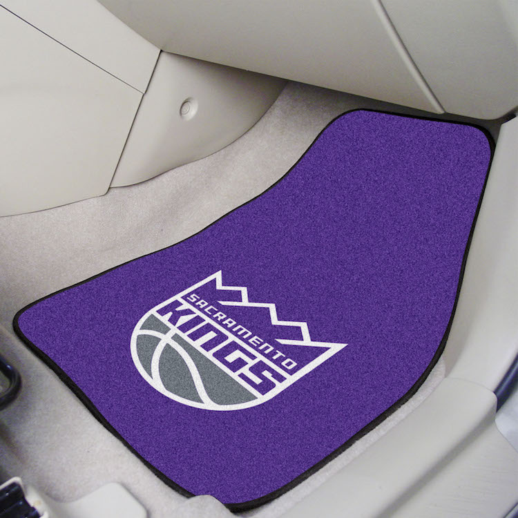 Sacramento Kings Car Floor Mats 18 x 27 Carpeted-Pair