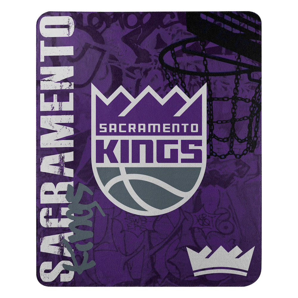 Sacramento Kings Fleece Throw Blanket 50 x 60