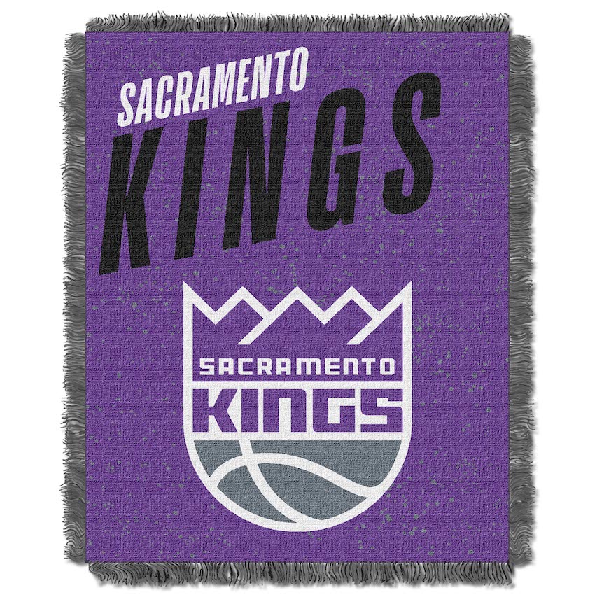 Sacramento Kings Double Play Tapestry Blanket 48 x 60