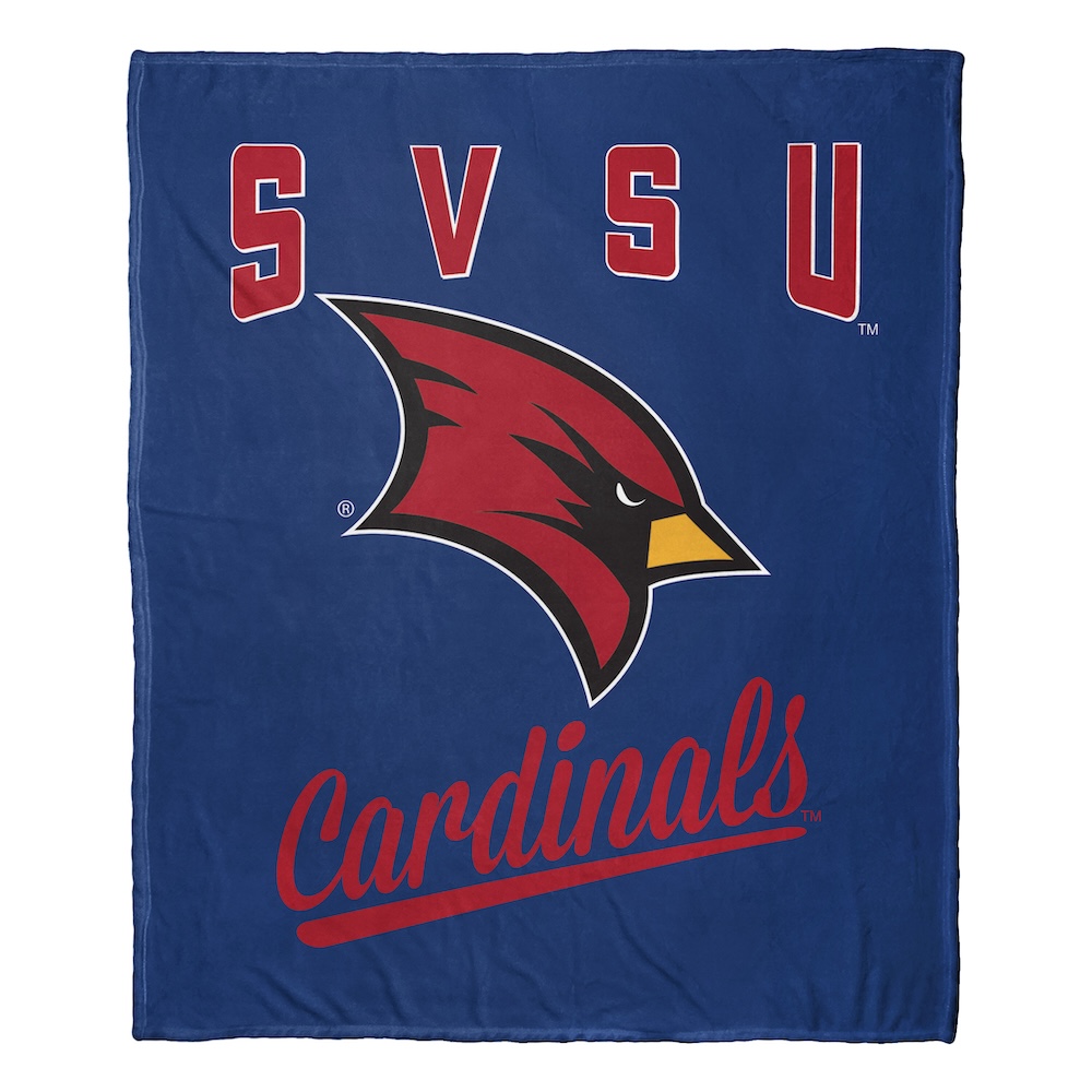 Saginaw Valley State Cardinals ALUMNI Silk Touch Throw Blanket 50 x 60 inch