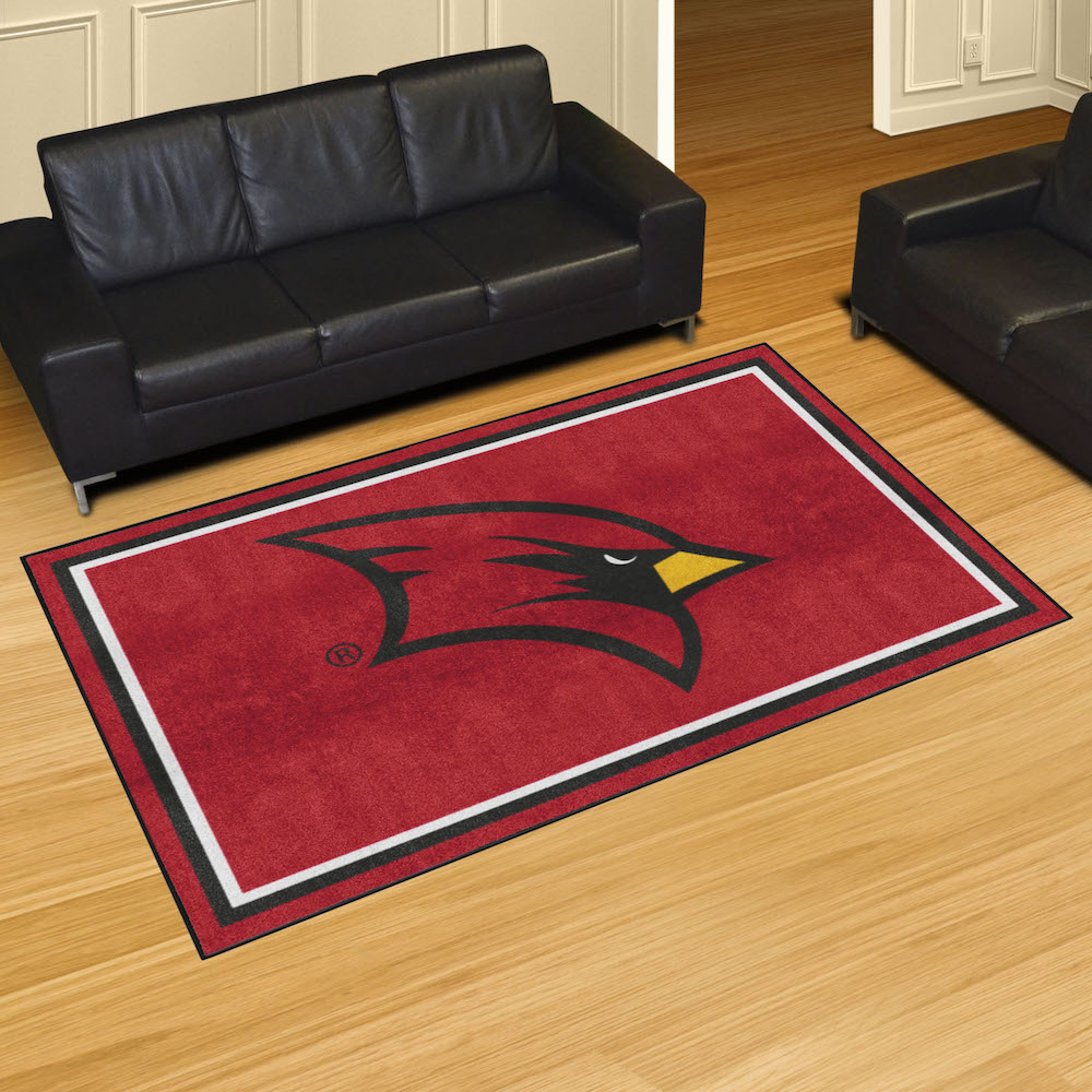 Saginaw Valley State Cardinals 5x8 Area Rug