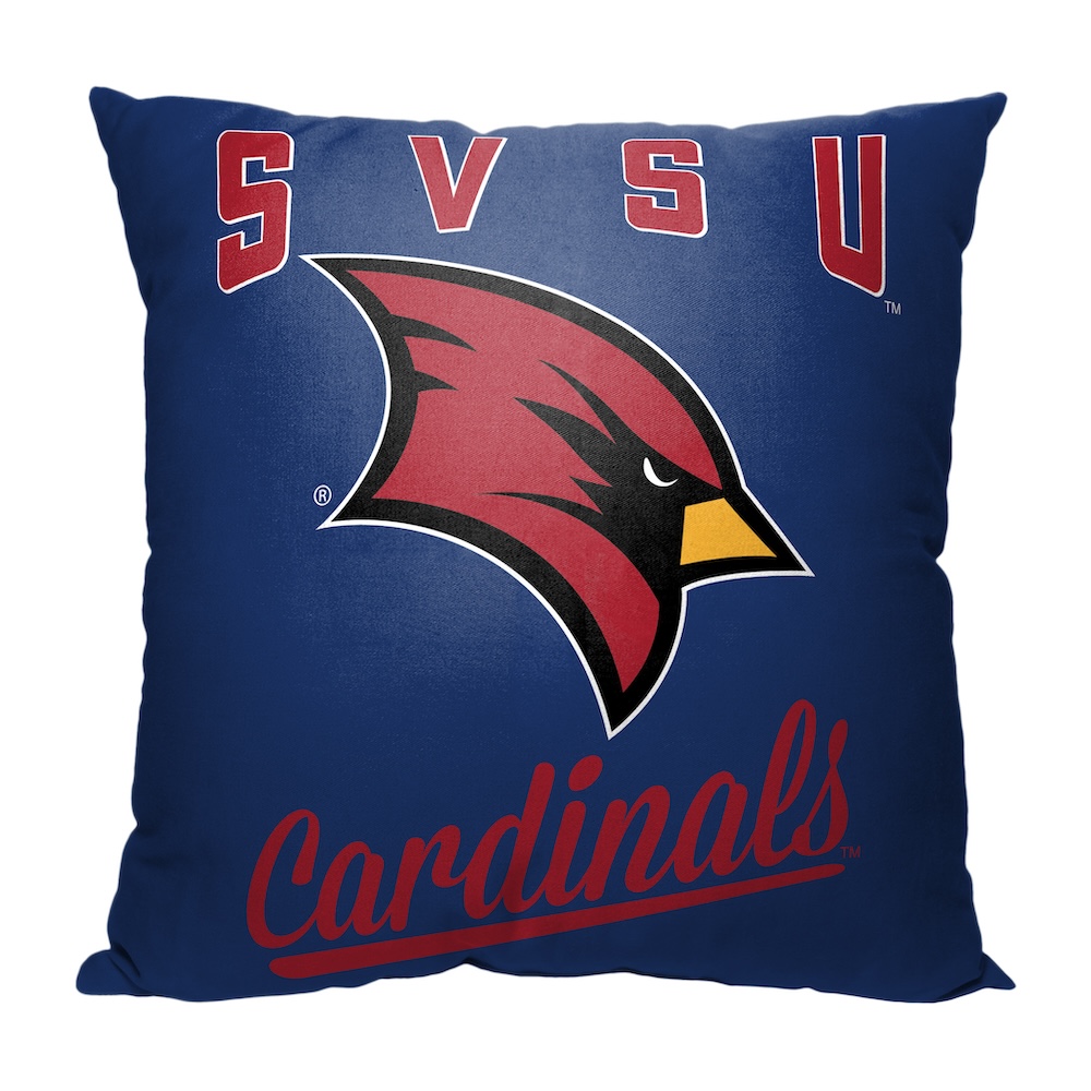 Saginaw Valley State Cardinals ALUMNI Decorative Throw Pillow 18 x 18 inch