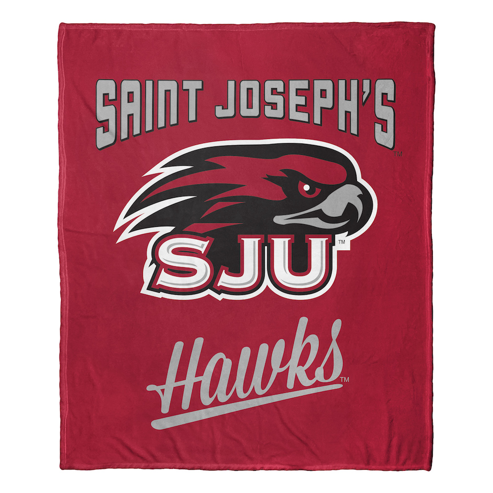 Saint Josephs Hawks ALUMNI Silk Touch Throw Blanket 50 x 60 inch