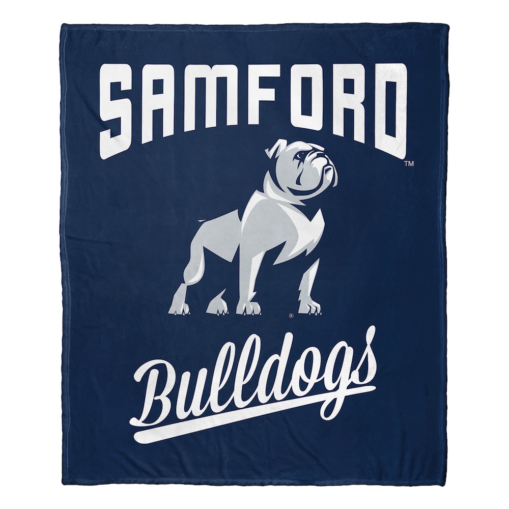 Samford Bulldogs ALUMNI Silk Touch Throw Blanket 50 x 60 inch