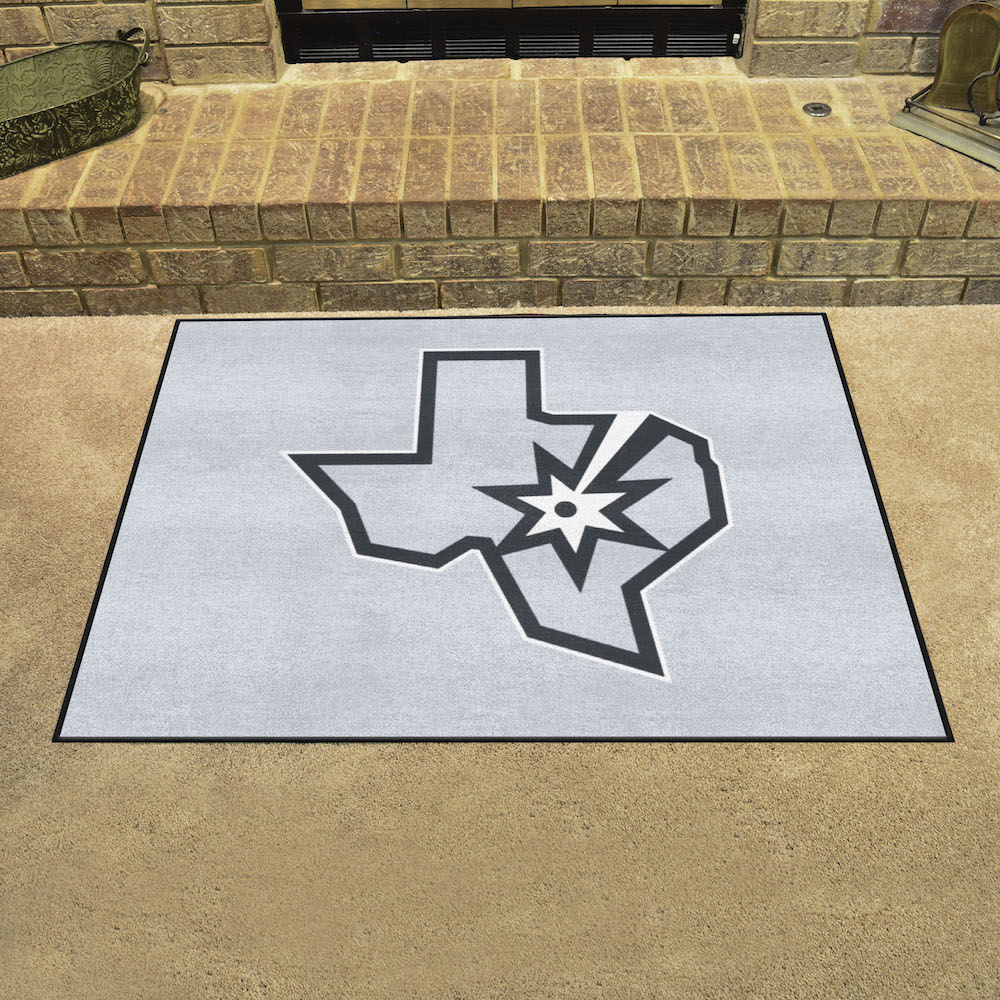 San Antonio Spurs ALL STAR 34 x 45 Floor Mat - 2nd Logo