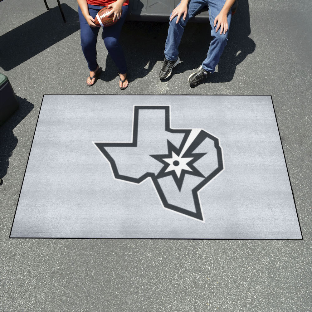 San Antonio Spurs ULTI-MAT 60 x 96 Rug - 2nd Logo