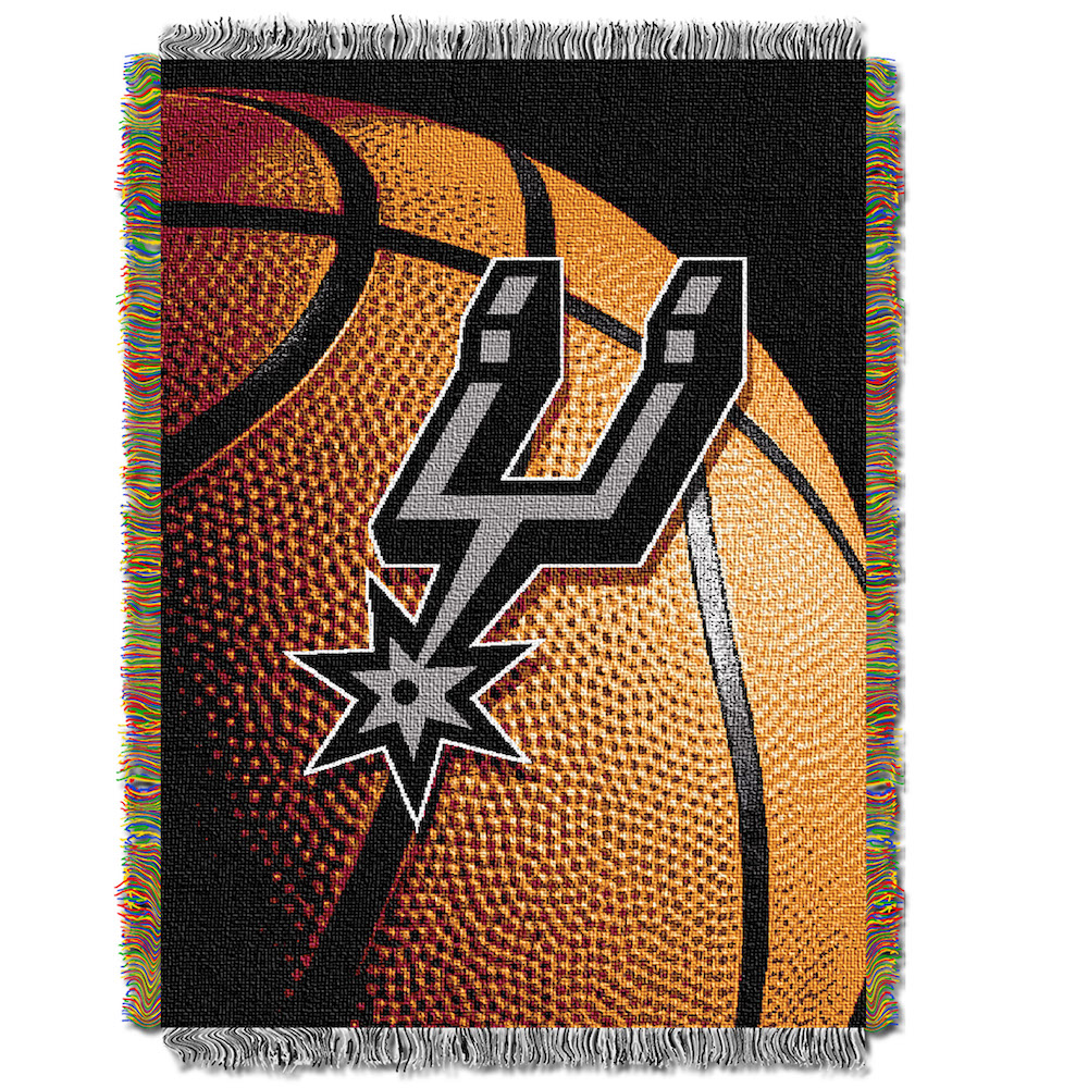 San Antonio Spurs Real Photo Basketball Tapestry