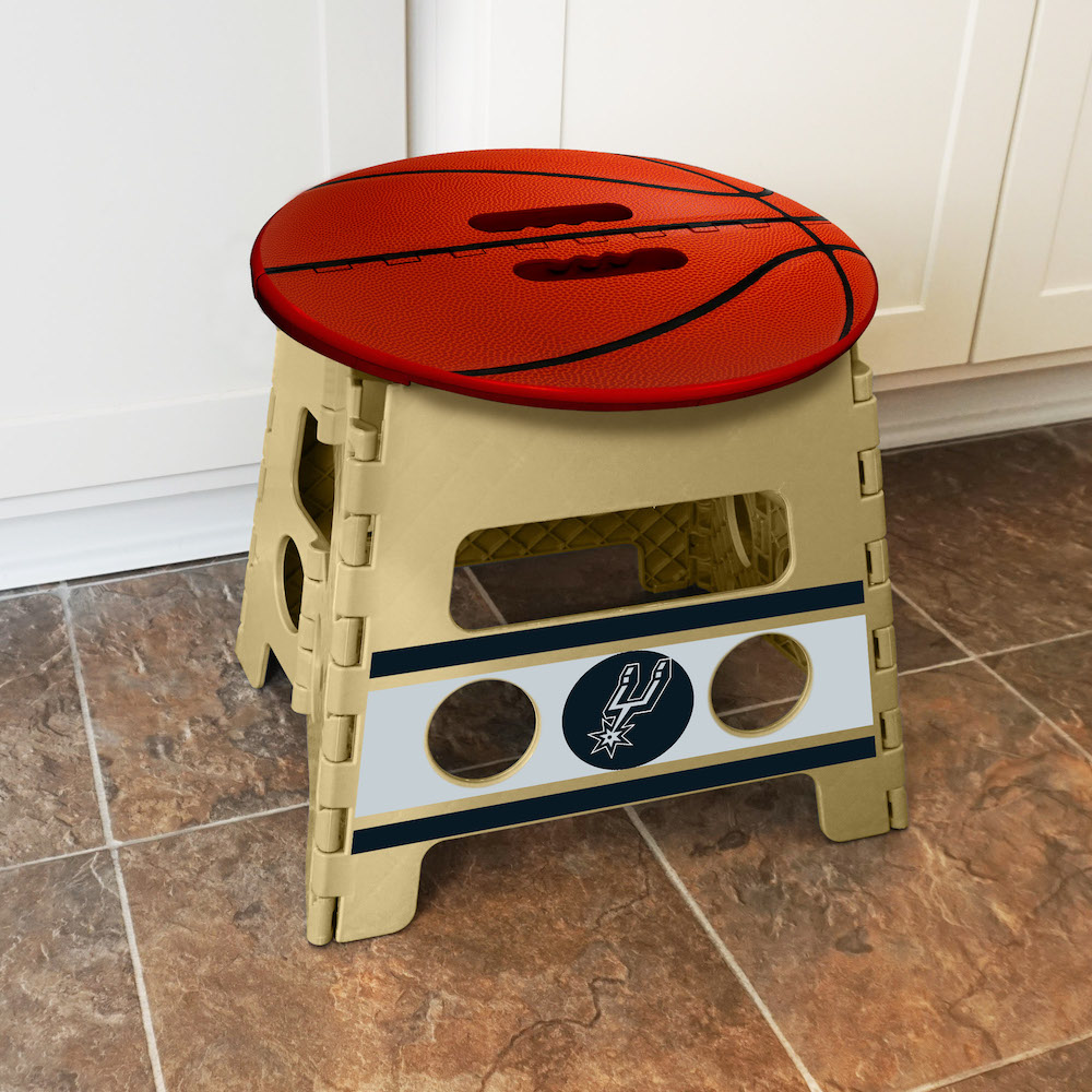 San Antonio Spurs Folding Step Stool