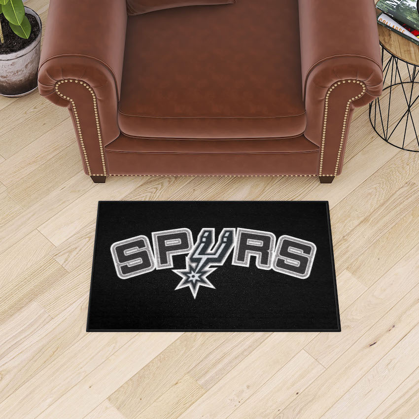 San Antonio Spurs Vintage 20 x 30 STARTER Floor Mat - Throwback NAME