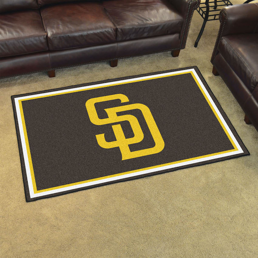 San Diego Padres 4x6 Area Rug