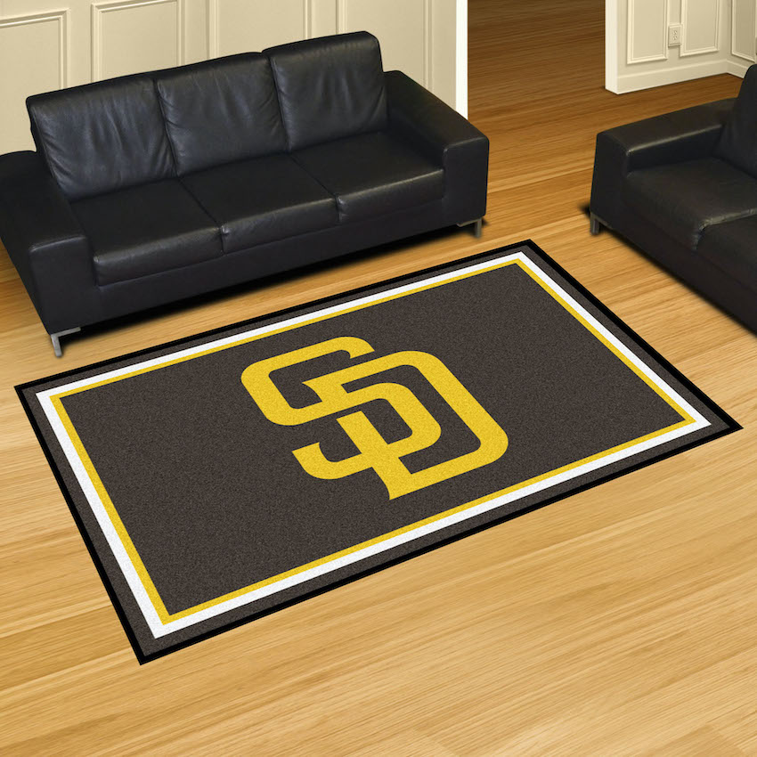 San Diego Padres 5x8 Area Rug