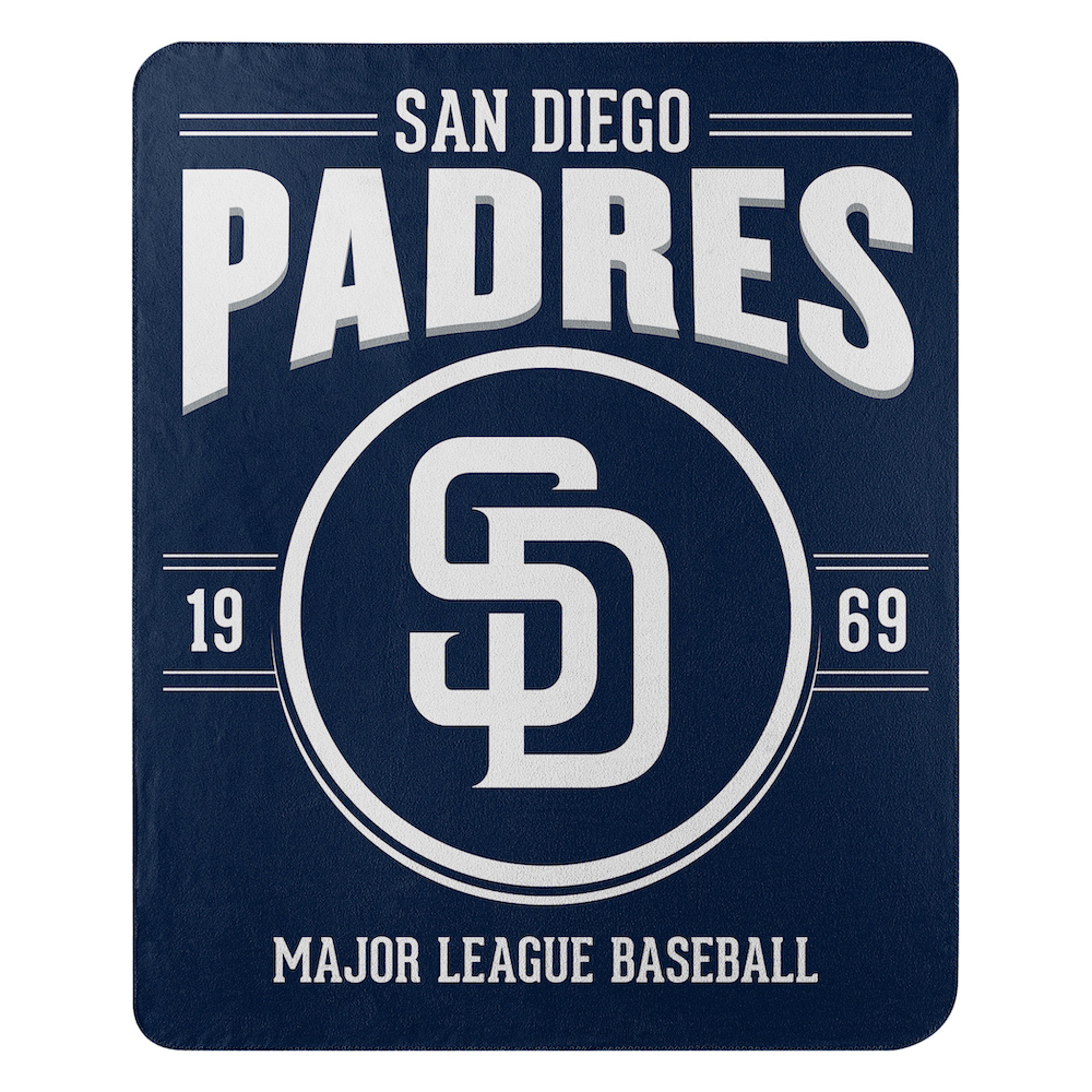 San Diego Padres Fleece Throw Blanket 50 x 60