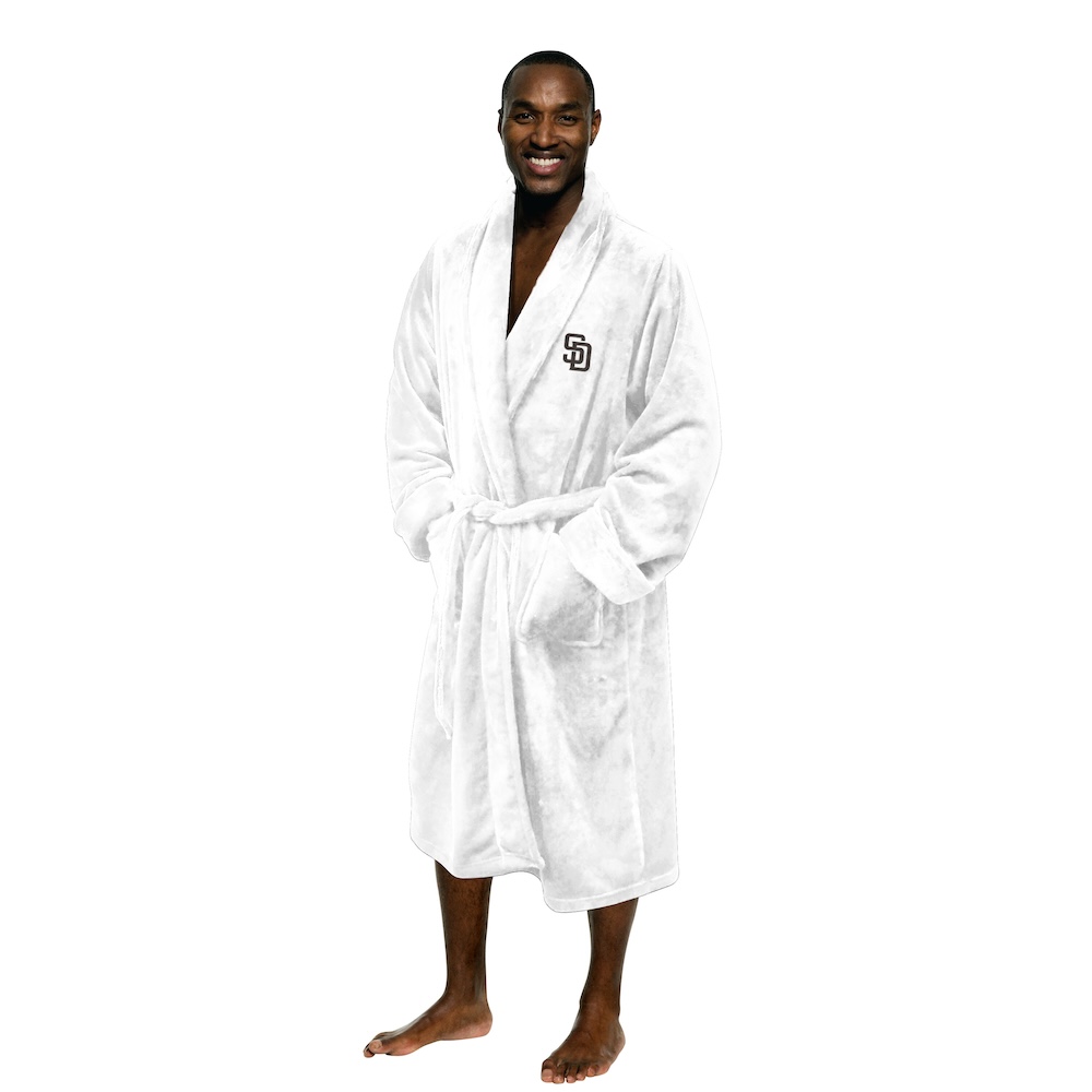 San Diego Padres Mens Silk Touch Bath Robe (L/XL)