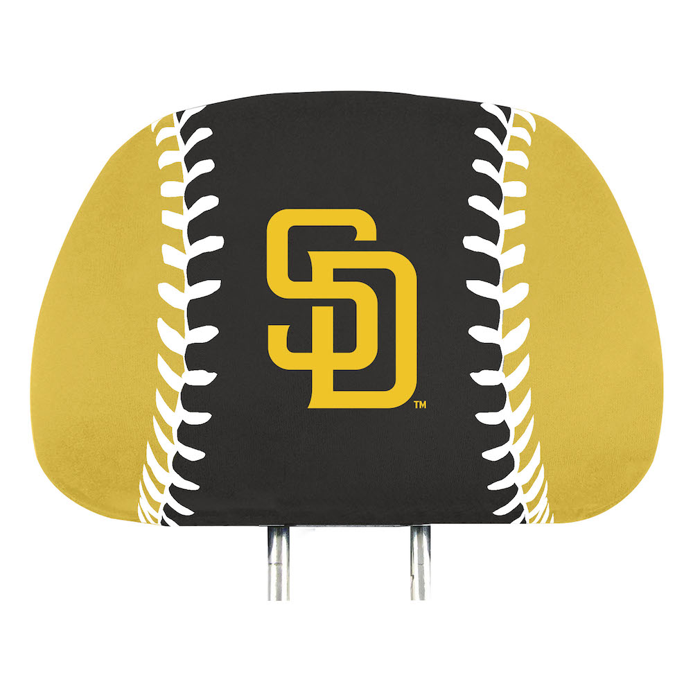 San Diego Padres Printed Head Rest Covers