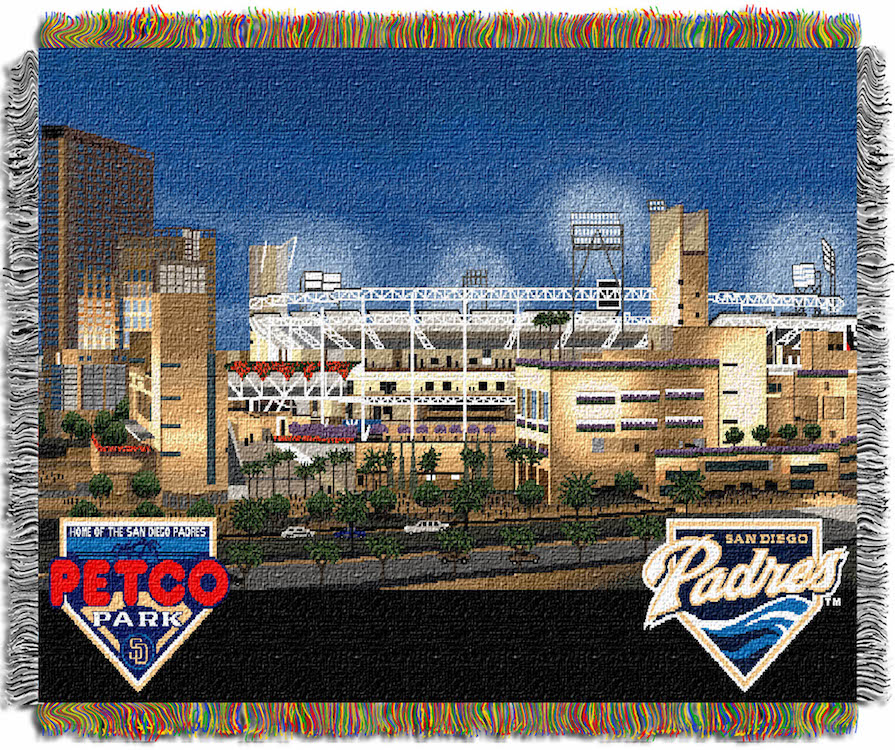 San Diego Padres Stadium Tapestry Blanket 48 x 60