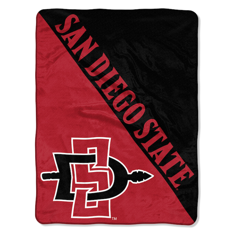 San Diego State Aztecs Micro Raschel 50 x 60 Team Blanket