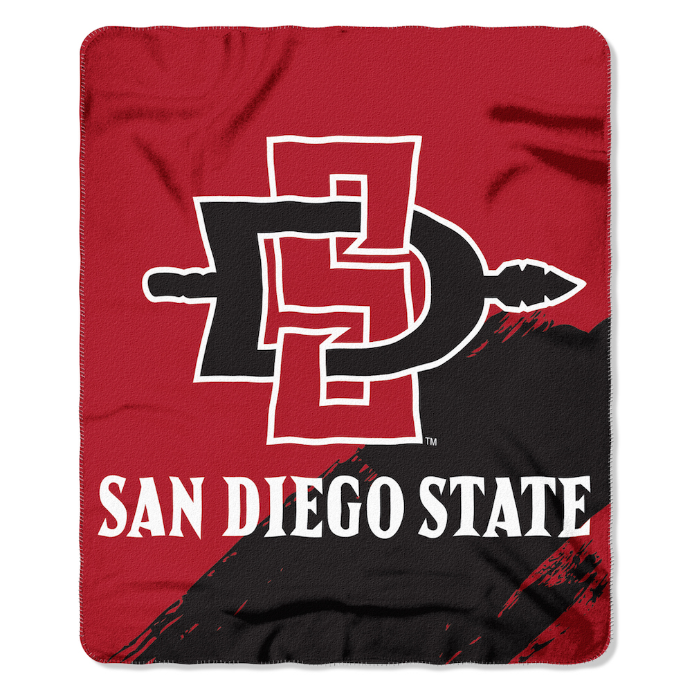 San Diego State Aztecs Fleece Throw Blanket 50 x 60