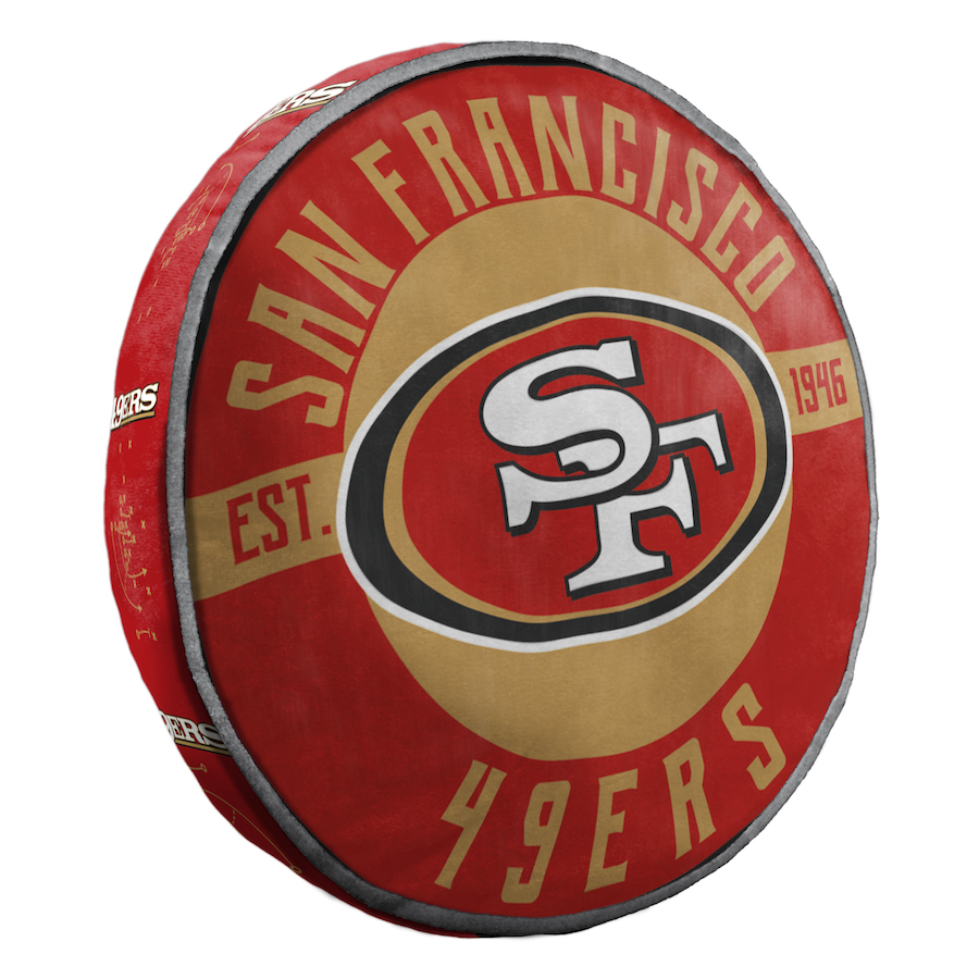 San Francisco 49ers Travel Cloud Pillow - 15 inch