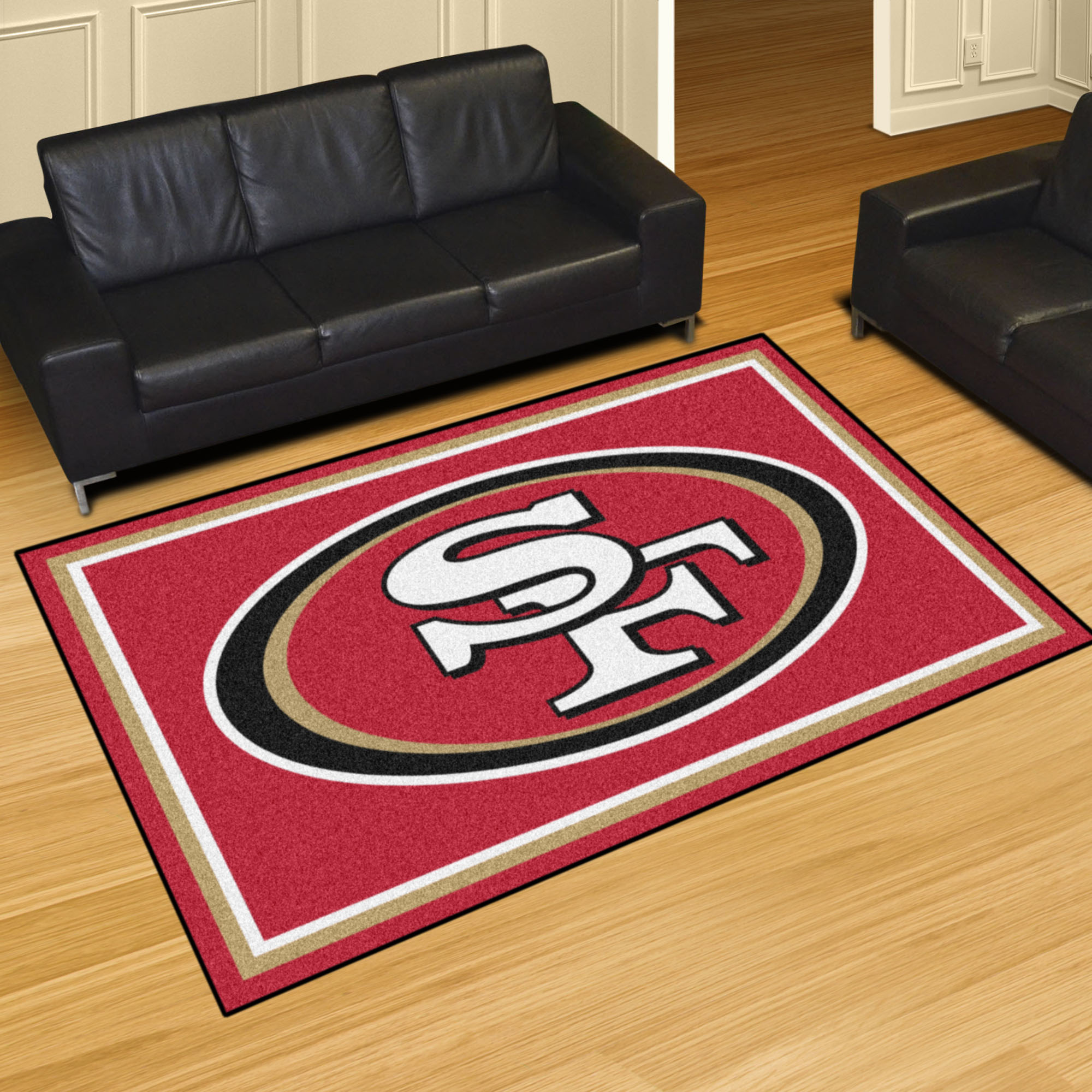 San Francisco 49ers 5x8 Area Rug