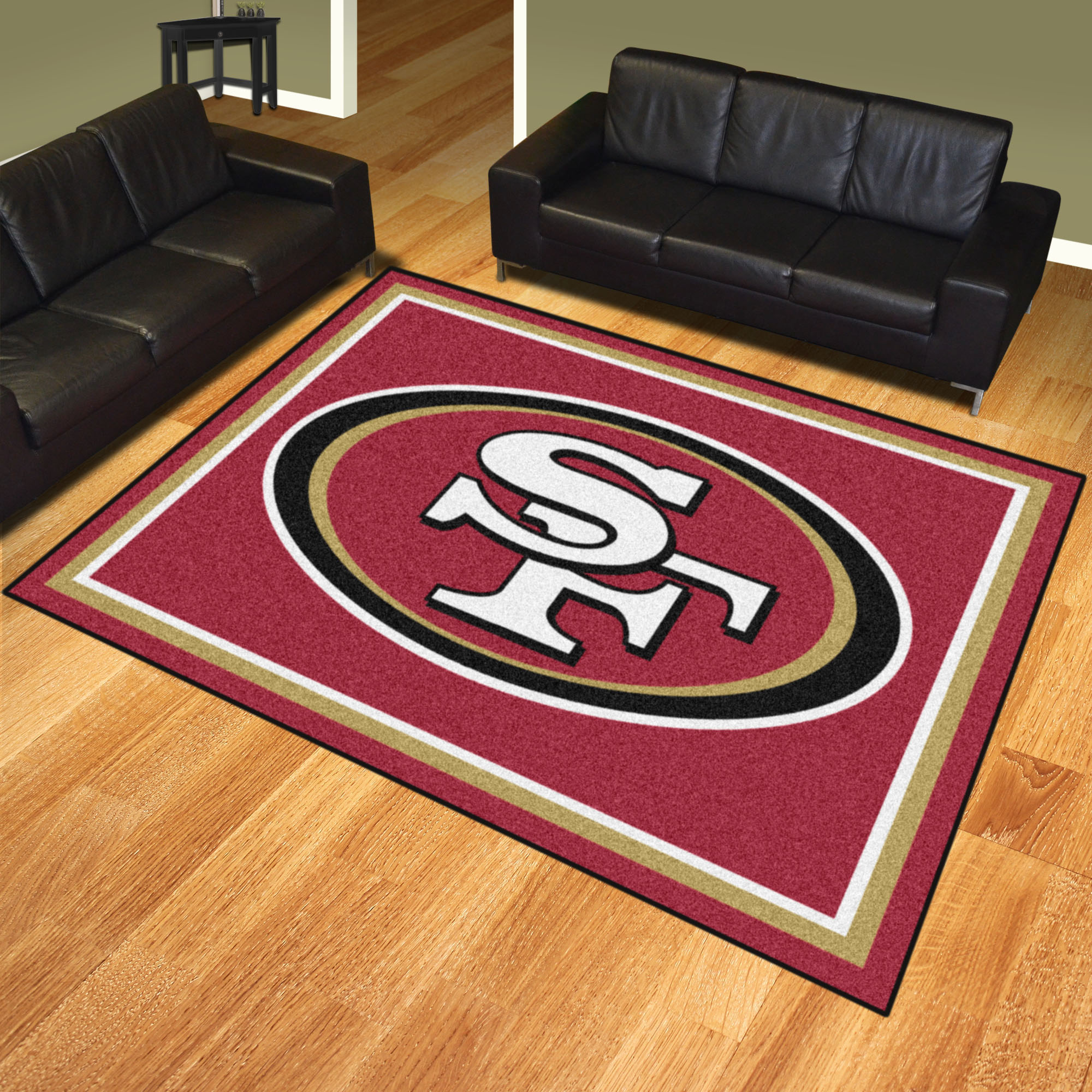 San Francisco 49ers Ultra Plush 8x10 Area Rug