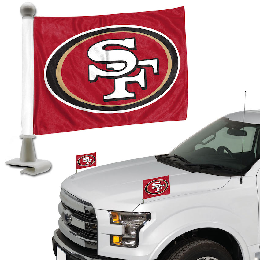 San Francisco 49ers Ambassador Car Flags