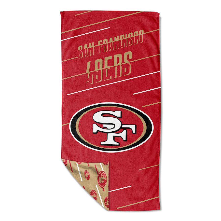 San Francisco 49ers Beach Towel and Mesh Bag Set