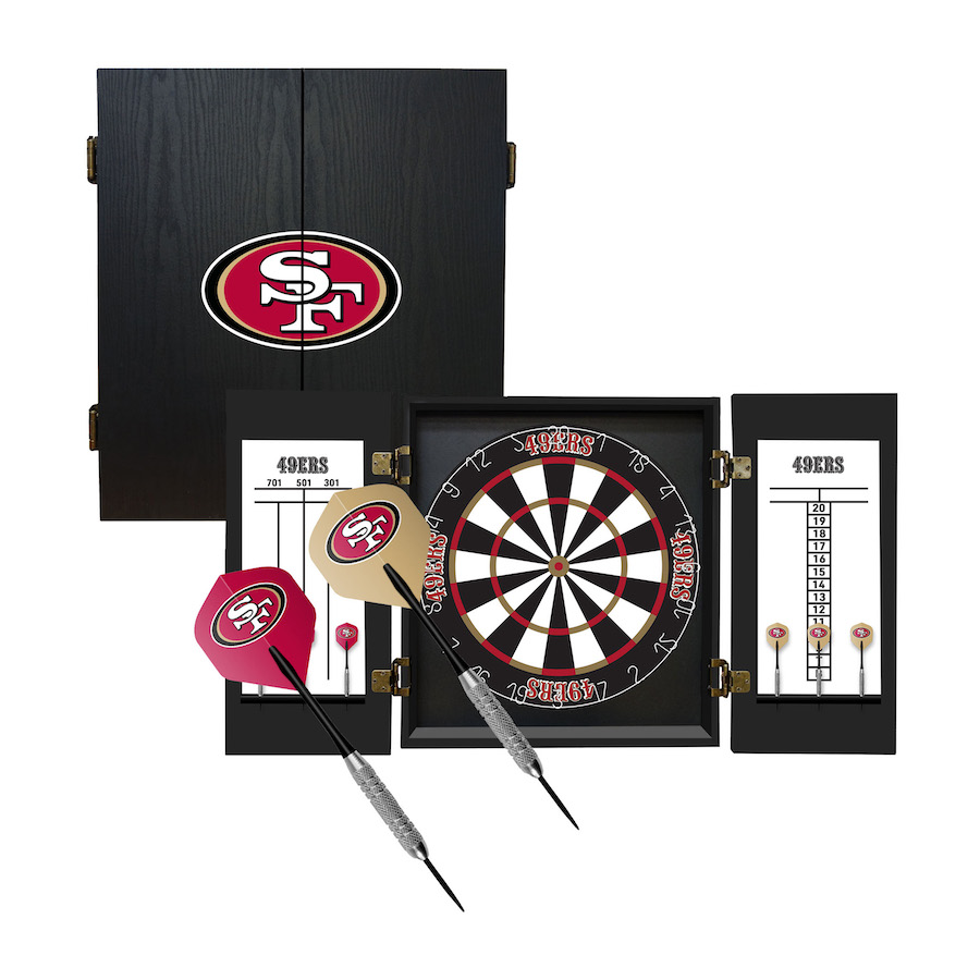 San Francisco 49ers Dart Cabinet