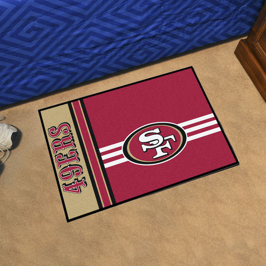 San Francisco 49ers UNIFORM Themed Floor Mat