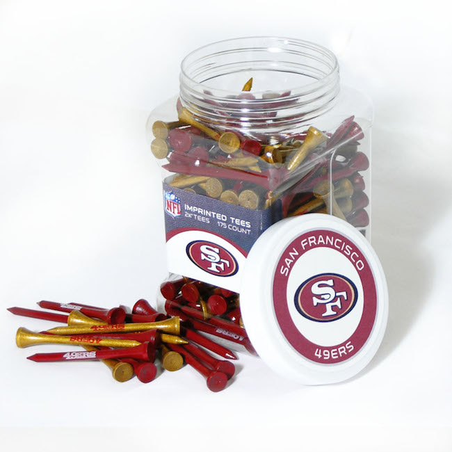 San Francisco 49ers 175 imprinted Tee Jar