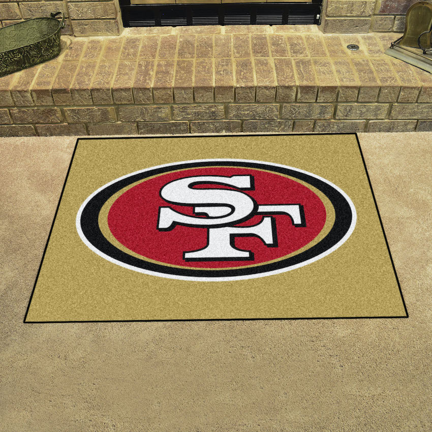 San Francisco 49ers 34 x 45 ALL STAR Floor Mat - Logo