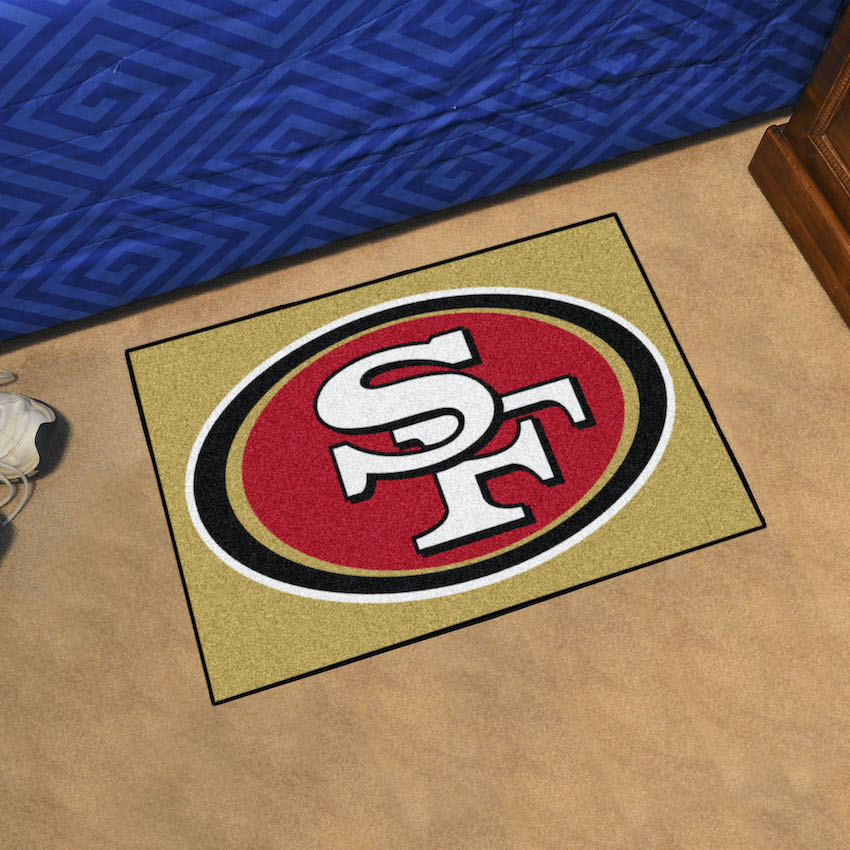 San Francisco 49ers 20 x 30 STARTER Floor Mat - Logo