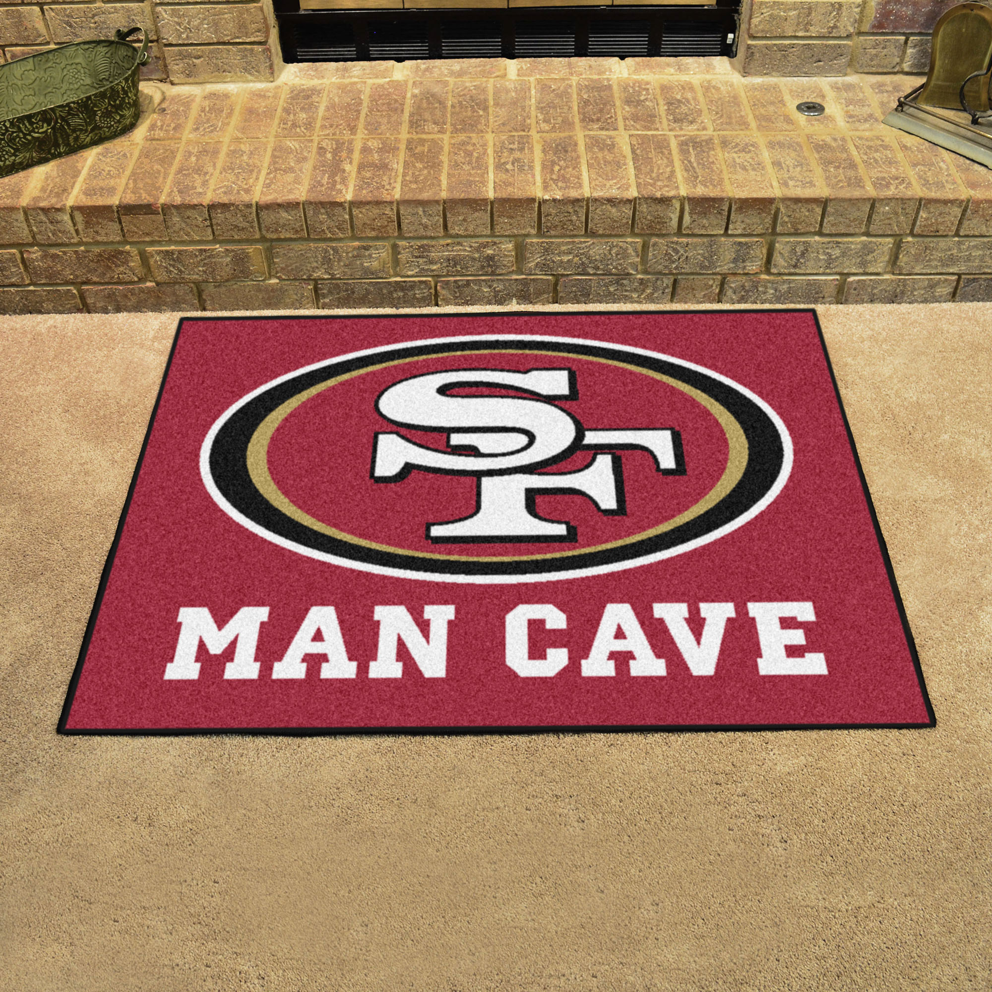 San Francisco 49ers ALL STAR 34 x 45 MAN CAVE Floor Mat