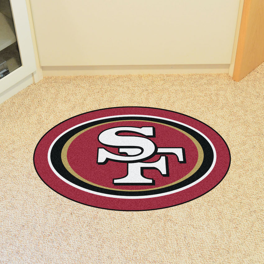 FANMATS San Francisco 49ers Mascot Mat - Helmet