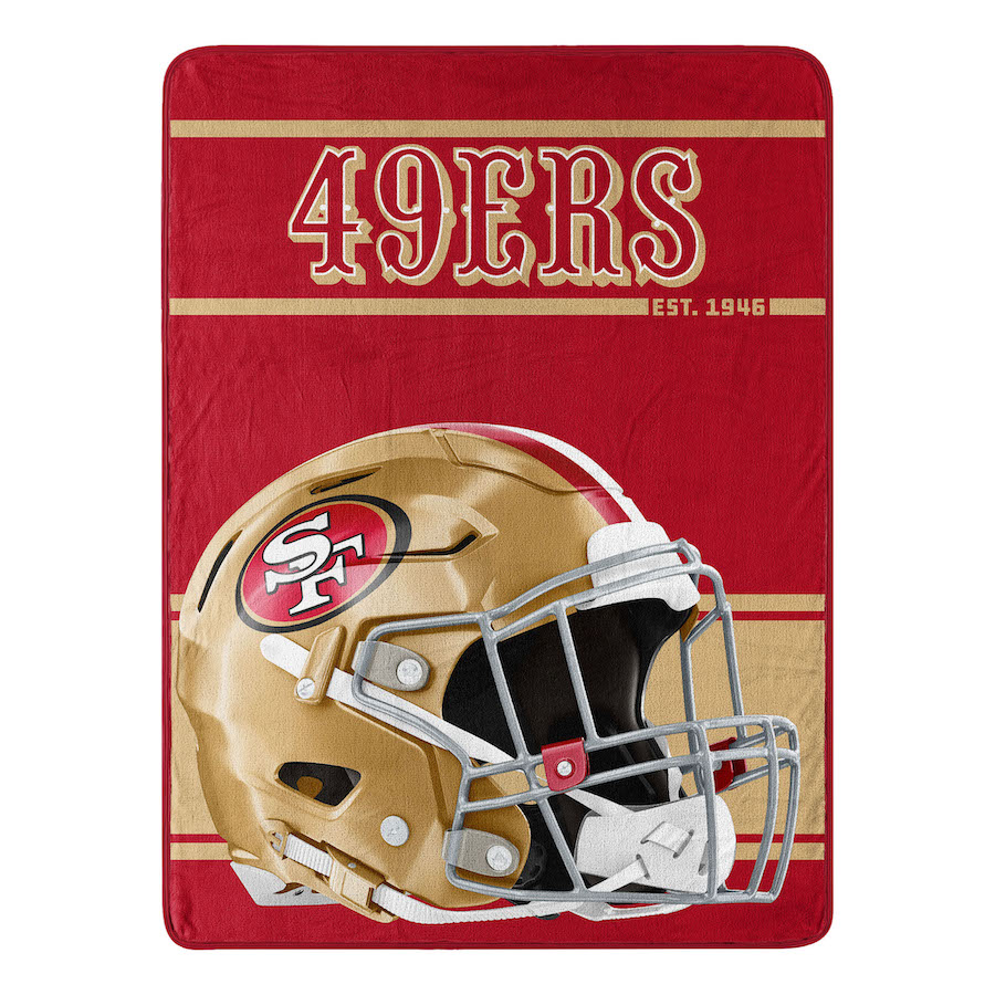 San Francisco 49ers Micro 50 x 60 Team Blanket