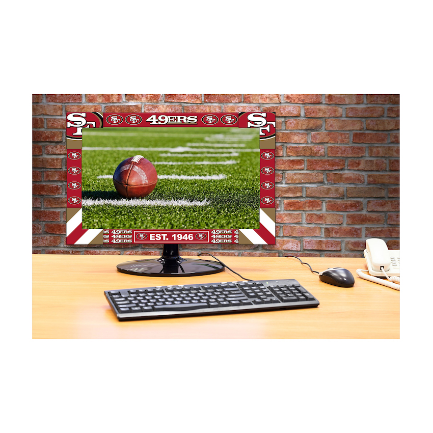 San Francisco 49ers Imperial Big Game Monitor Frame