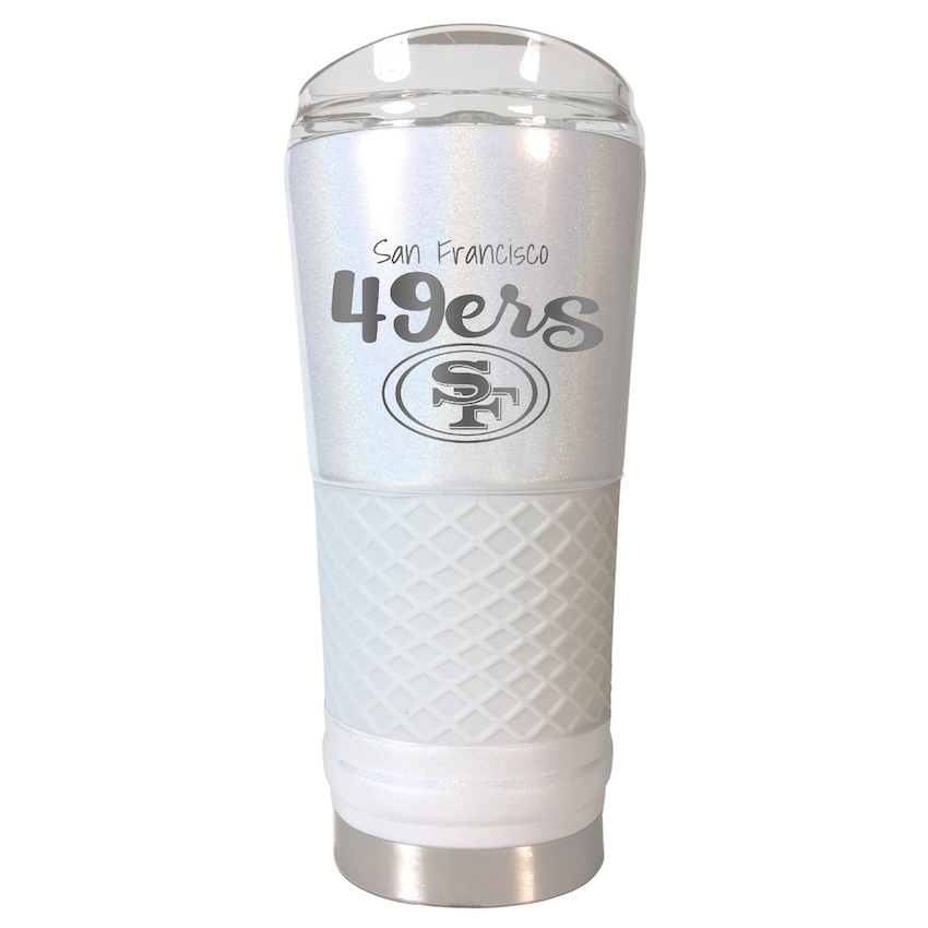 San Francisco 49ers 24 oz OPAL Draft Travel Tumbler